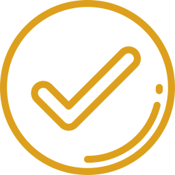 Geltona varnelė apskritime – patvirtinimo ženklas